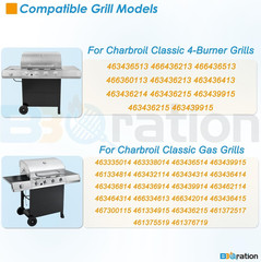 Replacement Parts Kit for Charbroil 463436214 463436213 461334813 461372517 4634