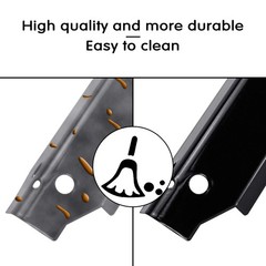 Uniflasy Grill Heat Shield Tent Replacement for Dyna-Glo 3-Burner Cart Propan…