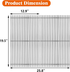 19.5″ Grill Grates Replacement For Weber Genesis 300 E310 E320 E330 S310 S320