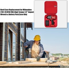 khanka Hard Case Replacement for Milwaukee 2767-20 M18 FUEL High Torque 1/2″ Imp