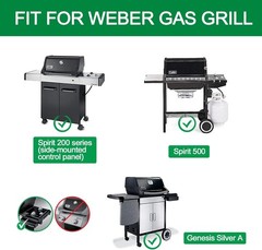 7507 Grill Burner with 7535 Flavorizer Bars for Genesis Silver A, Spirit 200 …