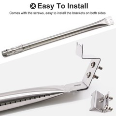 Adviace Grill Parts Kit for Char Griller 5050 Stainless Steel Heat Plates