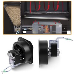 110V Combustion Fan Replacement Parts for Green Hopper DB/JB
