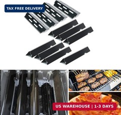 7 Flavorizer Bars&4 Heat Deflectors for Weber Genesis II 410/440 Porcelain Steel