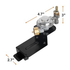 Valve Regulator for Weber Q100 Q120 Series 386001 386002 516002 516501 Gas Grill