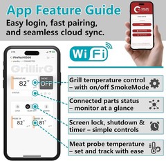 Smart WiFi PID Digital Trapezoid Control Board with App Control for Pit Boss Ver