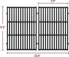 7638/7639 Grill Grates for Weber Spirit &Spirit II 300 Series 17.5″ Grill Parts