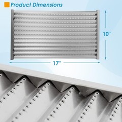17″ Grill Grates and Emitter for Charbroil TRU Infrared 4-Burner 463255020