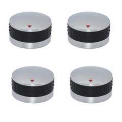 BBQ Gas Grill Replacement Knobs Pack of 4 Perfect for Outdoor Grilling