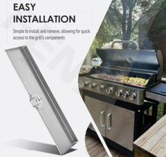 For We-ber Genesis Gas Grills 62765 Heat Shield For Cookbox