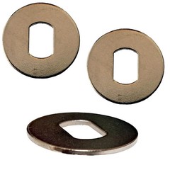 Replacement Chrome Slotted Washer for Gas Griddles – 3-Pack