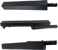 Parts DB106 (3-Pack) 13 3/4” Cast Iron Burner Replacement for Charbroil, Centro,