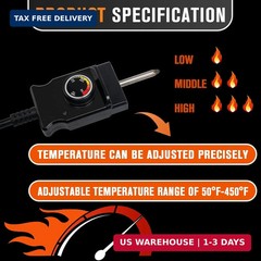 1500 Watt Heating Element Compatible with Masterbuilt Electric Smoker and Grill,