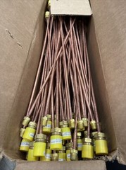 100 Marshall Copper Pigtail POL x 1/4″ 7/8” Hex1/4” Tube Inverted Flare 1679 New