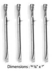 Replacement Burner For DLX2014,122.16654901,GBC981WBU,GBC981W-C Gas Models-4PK
