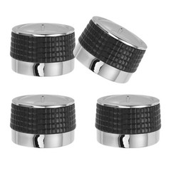 4 Pcs Plastic Bbq Control Knobs Electric Stove Replacements Gas Grill Burner