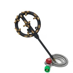 Cookamp Propane Gas Outdoor Jet Burner 23 Brass And For Camping Turkey And