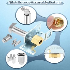 Pilot Burner Assembly For Robertshaw 36″ Leads Compatible with HPC-102-36 Model