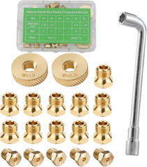 Propane to Natural Gas Conversion Kit – Universal Natural Gas Orifice & Nozzle K