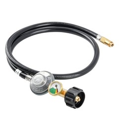 Jeasom 4Ft Propane Regulator Hose Gauge Fit For Blackstone 17/22 Tabletop