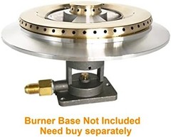 BBQ Grill Side Burner Head Replacement Parts for Single and Double Side Burne…