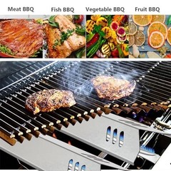 3-Pack Heat Plate & Grill Burner Replacement for Gas Grills – Stainless Steel Pa