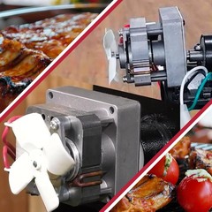 2.0RPM Auger Motor Parts Compatible with Traeger, Pit Boss, Camp Chef Wood Pe…