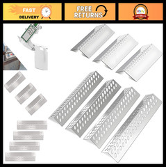 Stainless Steel Heat Shield & Flame Tamer for 4-7 Burner Gas Grills, Replacement