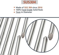 Durable Stainless Steel Grill Grates for Nexgrill 4 & 5 Burner Models – 17×13.25
