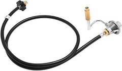 Grill 5 Ft Propane Adapter Hose Converter For Coleman Roadtrip Portable Grill