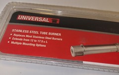 Universal Stainless Steel Tube Burner Extends From 12″ to 17.5″ – 1001 537 658