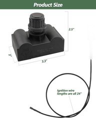 Charbroil Grill Ignitor Replacement Kit 5Outlets Electronic Module & Wires