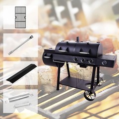 Grill Parts for Oklahoma Joe’s Longhorn Combo 3-Burner Charcoal/Gas Smoker, Fit