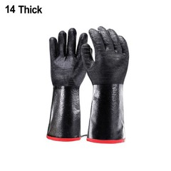 Waterproof Heat Resistant Gloves for BBQ Grilling Cast Iron and Steam Tasks