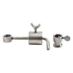 BBQ Oven Skewer Rod Set with Balancer and Limiter for Uniform Roasting