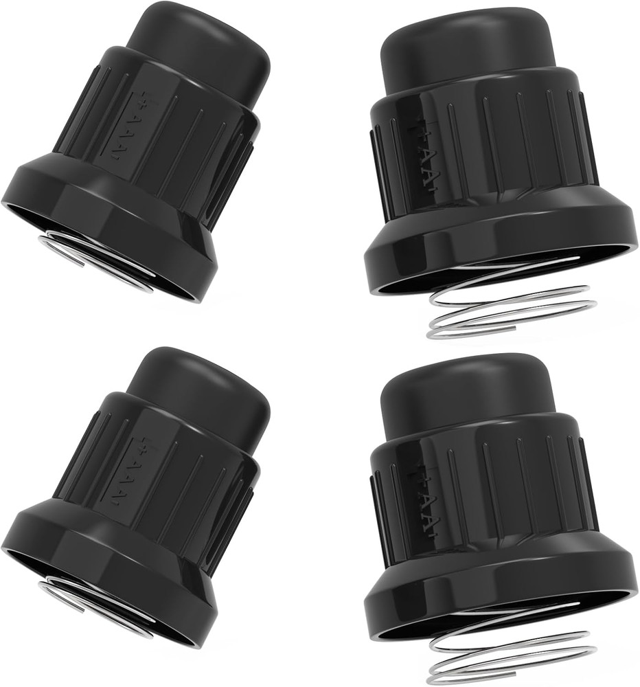 Griddle Igniter Knobs Replacement for Blackstone, 4 Pack AA and AAA Battery Puls