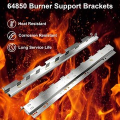 Stainless Steel Burner Support Brackets Replacement Part for Weber Summit 400