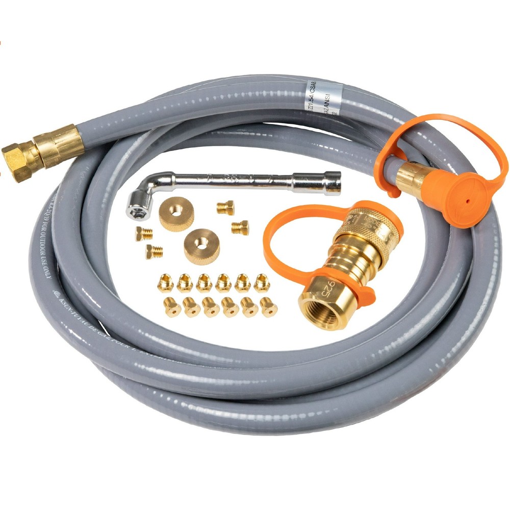 Propane to Natural Gas Conversion Kit, 10ft Hose