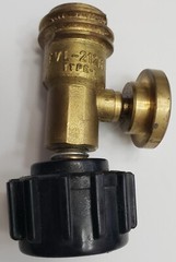 Gas Watch Brass Propane Level Indicator and Safety Gauge TVL-212R