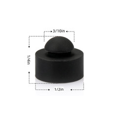 1/4″ Rubber Feet Bumper Push-in for Crockpot, Slow Cooker Feet,8pcs