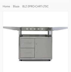 Blaze Professional 34” Stand Stainless Steel