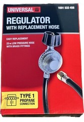 Universal Grill Replacement Hose And Regulator With 1 Ft. Hose (1001 533 456). D