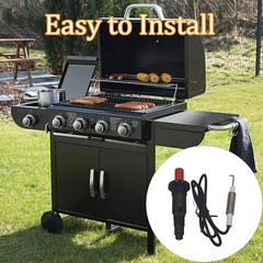 1Pc Universal Push Button Piezo Igniter Kit, Propane Gas Grill/Range/Heater Igni