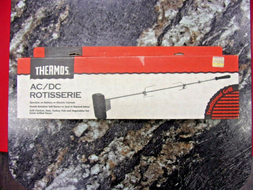 NOS Thermos Grill AC / DC Rotisserie