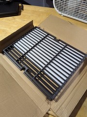 Grill Grates Replacement Cast Iron, 18 Inch for Charbroil 463268007 NEW, OPENED
