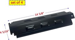 Grill Burner & Carryover tubes & Heat Plate & Cast Iron Cooking Grid