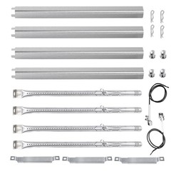 Welbocom 15.4″ Grill Burner Kit for Charbroil Performance II 4 & 3 Burner Gri…