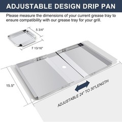 Grill Replacement Parts for Grillmaster 720-0697 & Nexgrill 720-0697 – Grease