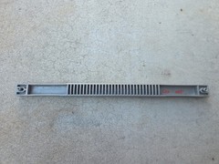 2000 -2001 Weber Silver Gas Grill Part – 25″ Grey Handle w/Nuts & Bolts – Used