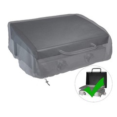 Protection for 22 Table Top Griddle with Griddle Hood Black